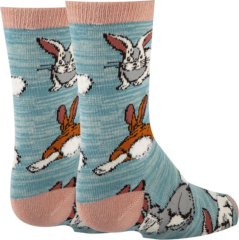 ooohyeah Kid's Novelty Cute Animals Crew Socks, Funny Crazy Silly Cool Casual Dress Socks for Boy and Girl, Size 1-5 - Image 2